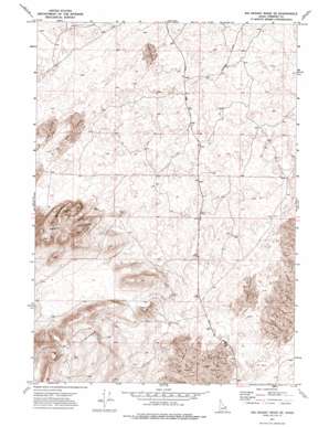 Big Grassy Ridge SE USGS topographic map 44111a7