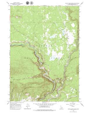 Snake River Butte USGS topographic map 44111b3