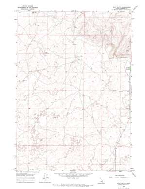 Split Butte USGS topographic map 44111b6