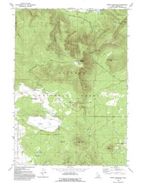 Bishop Mountain USGS topographic map 44111c5