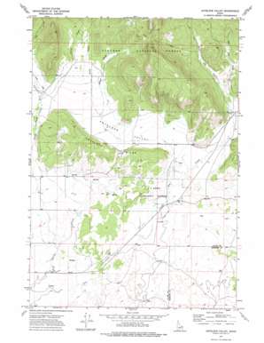 Antelope Valley USGS topographic map 44111d7