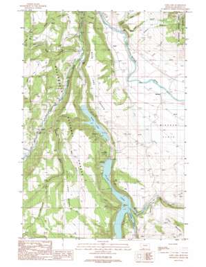 Cliff Lake USGS topographic map 44111g5