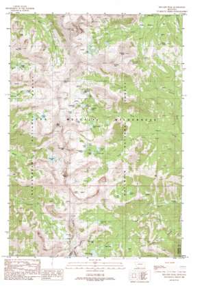 Hilgard Peak USGS topographic map 44111h4