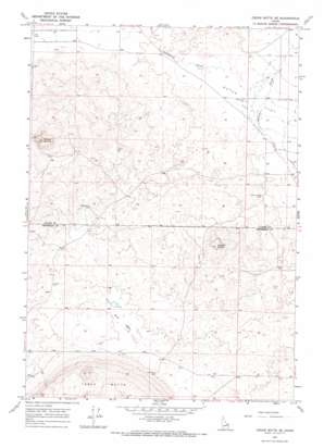 Cedar Butte USGS topographic map 44112a3