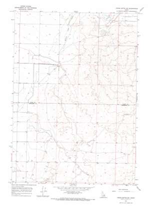 Cedar Butte Sw USGS topographic map 44112a4