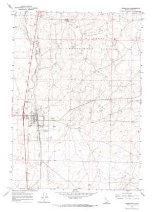 Dubois USGS topographic map 44112b2