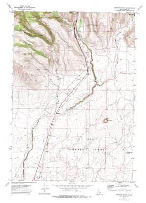 Spencer South USGS topographic map 44112c2