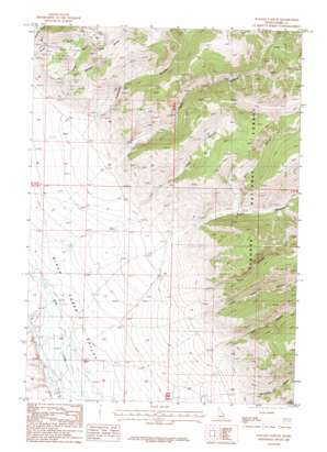 Italian Canyon USGS topographic map 44112c8