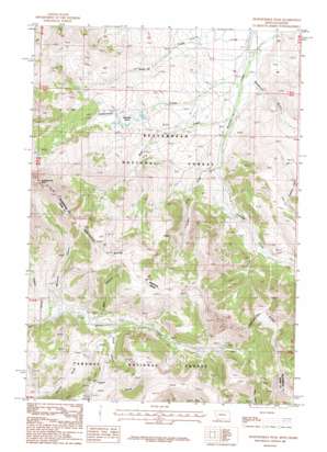 Eighteenmile Peak USGS topographic map 44112d8