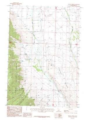 Purcell Spring topo map