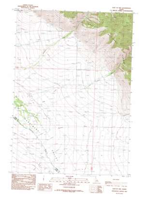 East Of May topo map