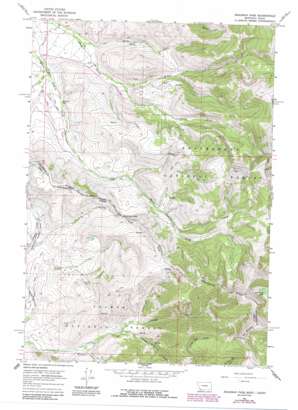 Deadman Pass USGS topographic map 44113g2