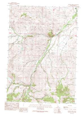 Hayden Creek USGS topographic map 44113g6
