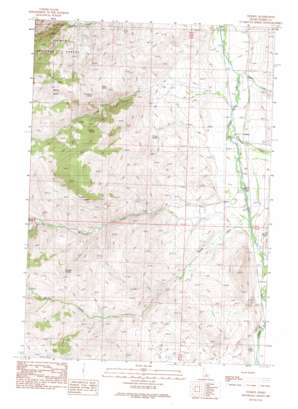 Tendoy USGS topographic map 44113h6