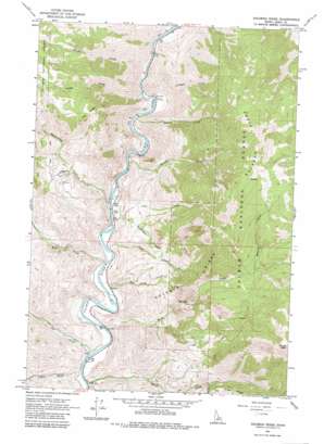 Goldbug Ridge USGS topographic map 44113h8