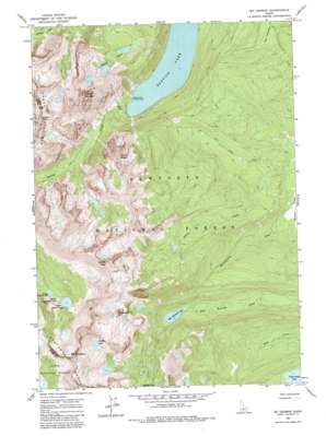 Mount Cramer topo map