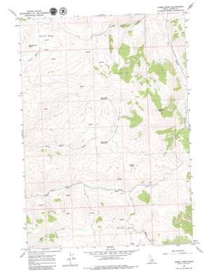Horse Basin USGS topographic map 44114b1