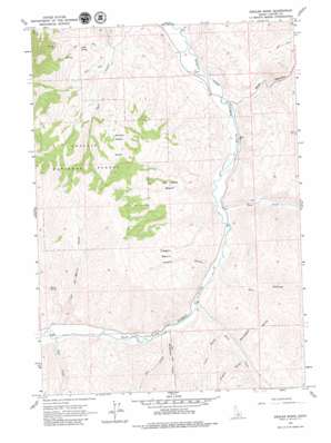 Ziegler Basin USGS topographic map 44114b3