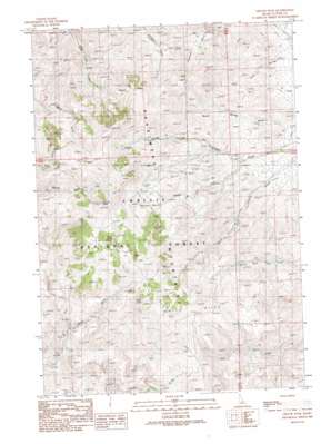 Grouse Peak USGS topographic map 44114e1