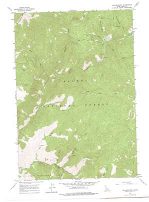 Yellowjacket USGS topographic map 44114h5
