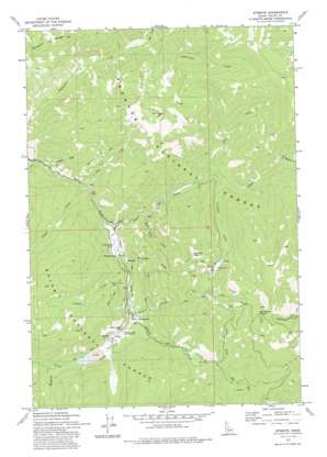 Stibnite USGS topographic map 44115h3