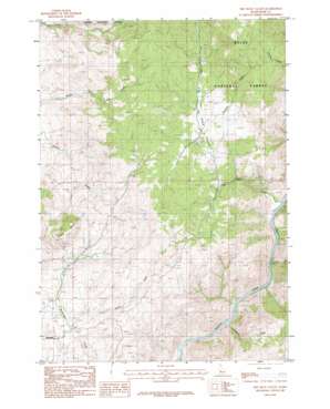 Dry Buck Valley USGS topographic map 44116a2
