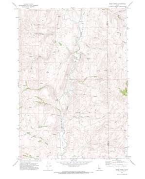 Webb Creek USGS topographic map 44116a3