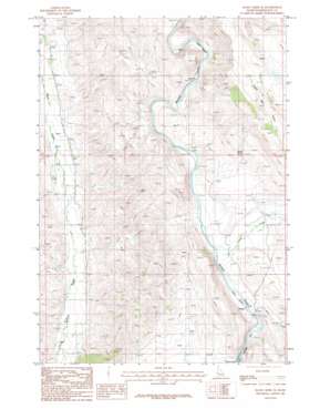 Mann Creek SE USGS topographic map 44116c7