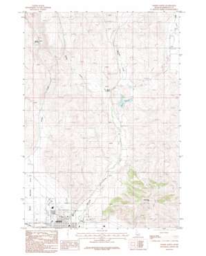 Weiser North USGS topographic map 44116c8