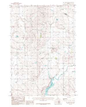 Hog Creek Butte USGS topographic map 44116d5