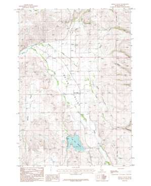 Indian Valley topo map
