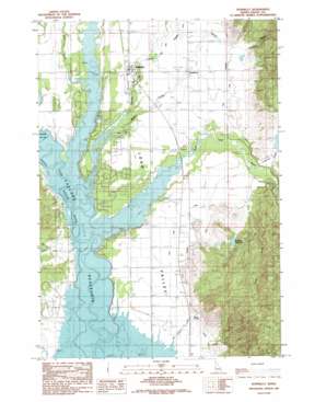 Donnelly topo map