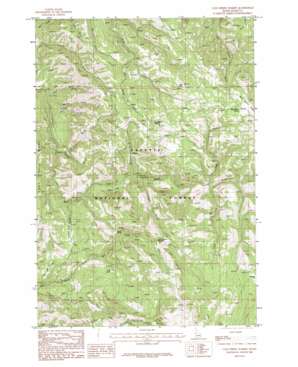 Cold Spring Summit topo map