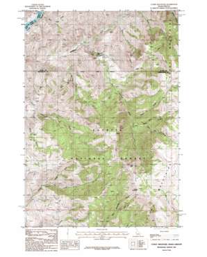 Cuddy Mountain USGS topographic map 44116g7