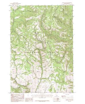 Weasel Gulch USGS topographic map 44116h5