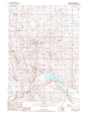 Hope Butte topo map