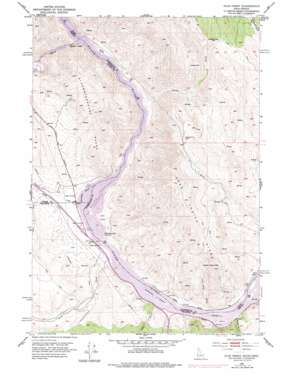 Olds Ferry topo map