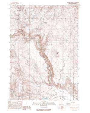 Becker Creek USGS topographic map 44117c5
