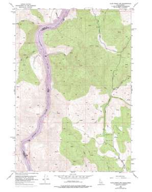 Henley Basin topo map