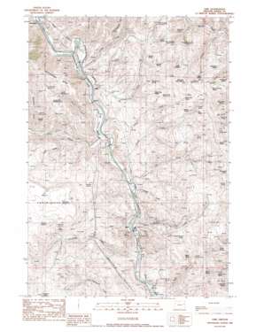 Lime topo map
