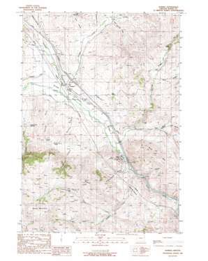 Durkee USGS topographic map 44117e4