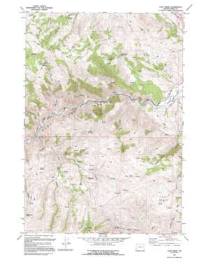 Lost Basin USGS topographic map 44117e5