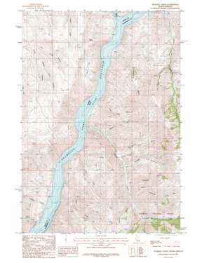 Sturgill Creek topo map