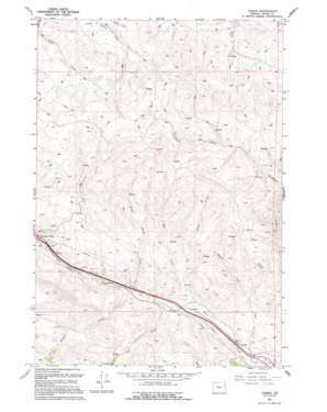 Oxman USGS topographic map 44117f5