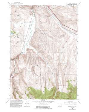 Bowen Valley USGS topographic map 44117f7