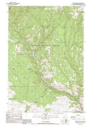 Sparta Butte USGS topographic map 44117h3