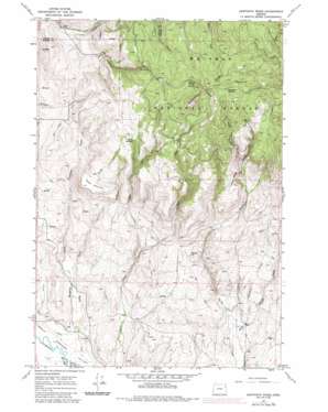 Sawtooth Ridge topo map