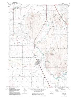 North Powder USGS topographic map 44117h8