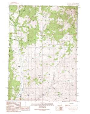 Clevenger Butte USGS topographic map 44118b2