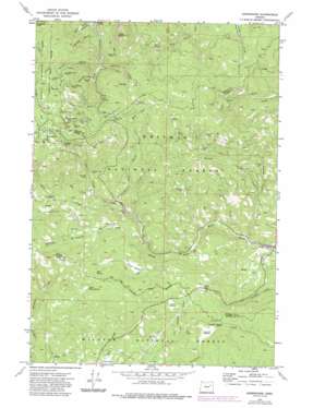 Greenhorn USGS topographic map 44118f4